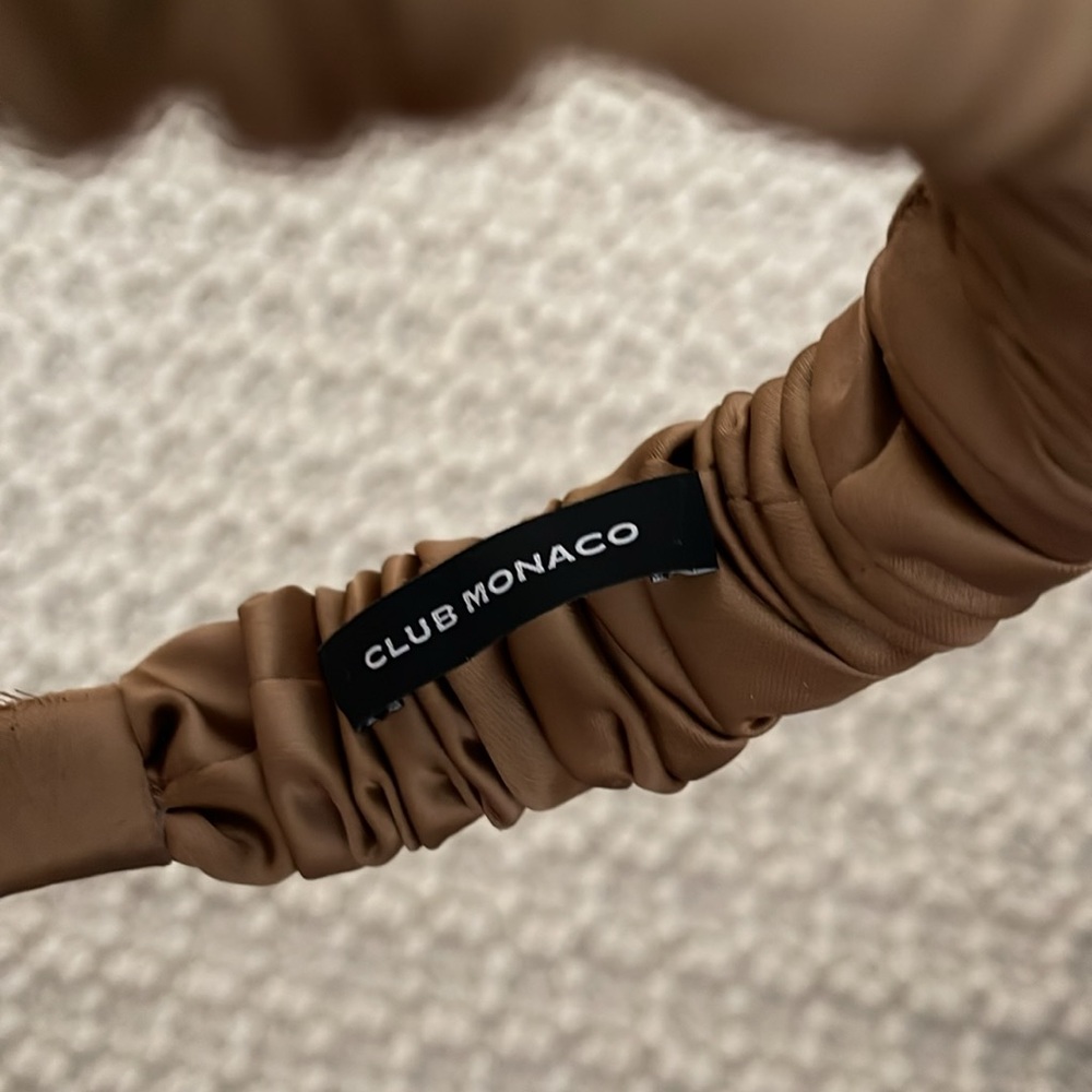 Club Monaco Silk Headband - Picture 2 of 3